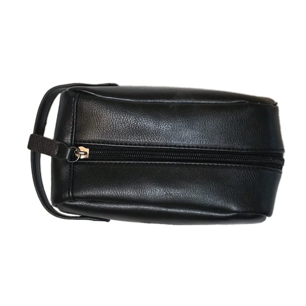 Diptyque Paris Qatar Airways Cosmetic Toiletries Leather Travel Bag Clutch 6.5